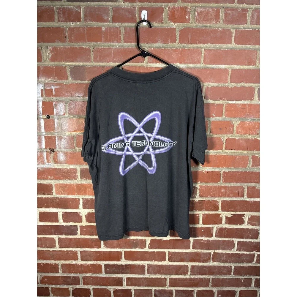 Vintage 90s Fear Factory Remanufactured Cloning Technology Music Band Shirt XL
